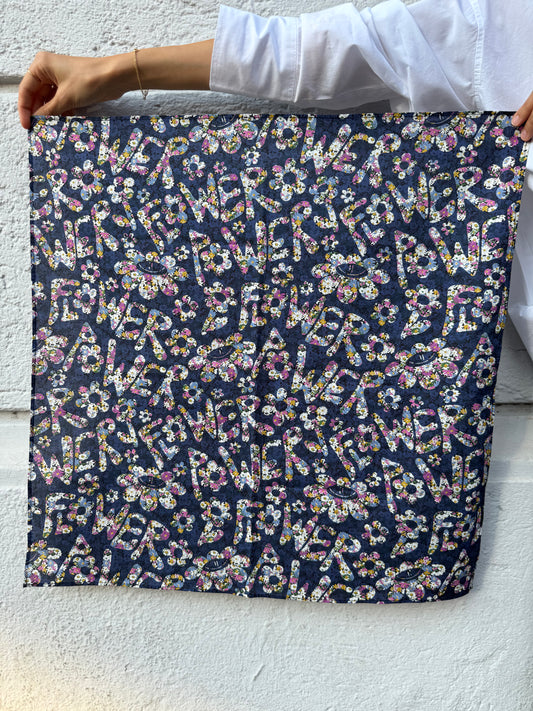 Foulard Flowers